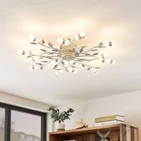 Lindby Bolonia LED ceiling light, white