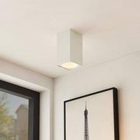 Arcchio Ceiling Light /'Hinka/' dimmable (Modern) in White Made of Aluminium for e.g. Hallway (1 Light Source, GU10) from floodlight, Spotlight