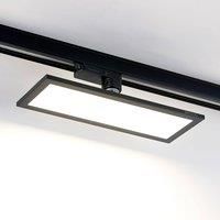 Track Lighting 3-Phase /'Hairis/' (Modern) in Black for e.g. Office & Workroom from Arcchio | High-Voltage Track Lighting