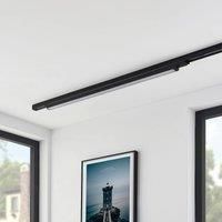 Track Lighting 3-Phase /'Harlow/' (Modern) in Black Made of Aluminium for e.g. Office & Workroom from Arcchio | High-Voltage Track Lighting
