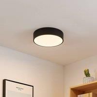 Lindby LED Ceiling Light /'Simera/' dimmable (Modern) in Black for e.g. Living Room & Dining Room (1 Light Source,) from Ceiling lamp, lamp