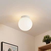 Lindby Meriala ceiling light white lampshade 25cm