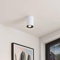 Ceiling Light /'Hermalina/' dimmable (Modern) in White Made of Aluminium for e.g. Hallway (1 Light Source, GU10) from Arcchio | floodlight, Spotlight