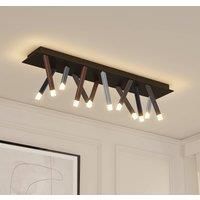 Lucande Stoika LED ceiling light, angular