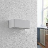 LED Wall Light /'Karam/' (Modern) in White Made of Aluminium (1 Light Source,) from Arcchio | Wall Lighting, Wall lamp