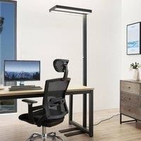 Arcchio Nelvana LED sensor floor lamp, black