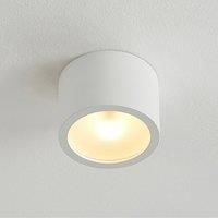 Arcchio Ceiling Light /'Nieva/' dimmable (Modern) in White Made of Aluminium for e.g. Hallway (1 Light Source, G9) from Downlight, Business Lighting