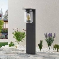 Lucande Semka path light, 65 cm, dark grey