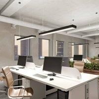 Arcchio Susi LED office hanging light DALI dimmable black