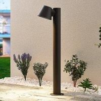 Lindby Ileyna bollard light, dark grey