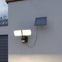 Arcchio Solar Lights with Sensor /'Lissano/' with Motion Detector (Modern) in Black (1 Light Source,) from