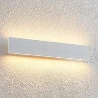 Lindby Ignazia LED wall light, 47 cm, white