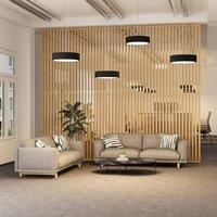 Arcchio Noabelle LED hanging lamp, black, 40 cm