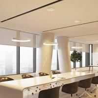 Arcchio Vivy LED hanging light, white, 58 cm