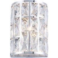 Maytoni Gelid wall light with crystal glass discs