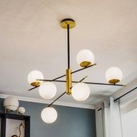 Maytoni Nostalgia hanging light, 6-bulb