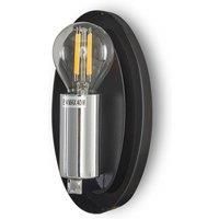 Maytoni Mabell glass wall light, chrome