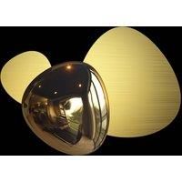 MAYTONI DECORATIVE LIGHTING Luminosa Jack-Stone Modern Integrated LED Wall Lamp Gold, 3000K for Living Room