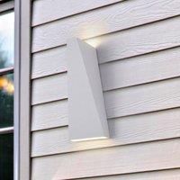Maytoni Times Square LED outdoor wall lamp white