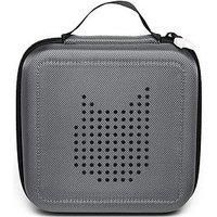 tonies Transporter, Travel Case Audio Characters, Hardshell Case for up to 20 Figurines for use with Your Toniebox Portable Speaker (Sold Separately), Ages 3+, Colour: Grey