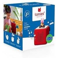Tonies Box Starter Set | Peppa Pig Edition | Red