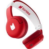 TONIES Wireless Bluetooth Kids Headphones - Sunset Red, Red