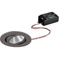BRUMBERG LED downlight 38 round titan 2,700 K