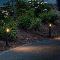 BRUMBERG Quader LED path light, graphite, IP54