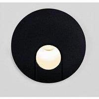 BRUMBERG Wall Kit68, recessed, round, black