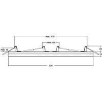 BRUMBERG Moon Maxi LED ceiling panel RC CCT 33cm
