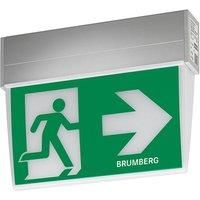 Brumberg LED Escape Sign Light with Pictogram, 3/8h - Emergency luminaire 79231264