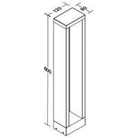 BRUMBERG LED path light Addia, graphite, IP54, height 60 cm