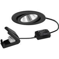 BRUMBERG BB03 LED recessed spotlight on/off connection box matt black