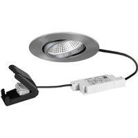 BRUMBERG BB23 LED spot IP65 RC-dimmable connection box nickel dimmable