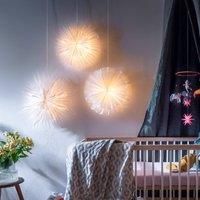 Sterntaler 2022 3D paper star 45 cm white