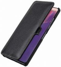 StilGut Book Type Flip Case for Samsung Note Galaxy 20, 20 Black