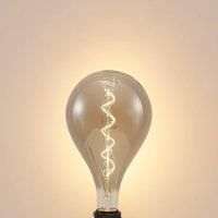 Lucande LED bulb E27 A160 4W 2,700 K dim, smoke