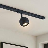 Lindby Linaro LED spot, single-circuit track black