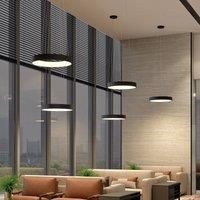 Arcchio Aleksi LED hanging light, 60 cm, round