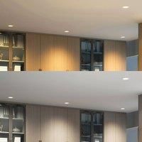 Prios Rida LED recessed spotlight CCT 14.5 cm 12 W