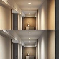 Prios Rida LED recessed spotlight CCT 19 cm 18 W
