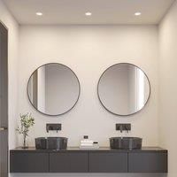 PRIOS Spotlight Recessed /'Cadance/' dimmable (Modern) in White Made of Aluminium for e.g. Bathroom (1 Light Source,) from Spotlight, recessed Light, Ceiling Light, Wall Light