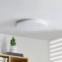 PRIOS Ceiling Light /'Artin/' with Motion Detector (Modern) in White for e.g. Bathroom (1 Light Source,) from Ceiling lamp, lamp