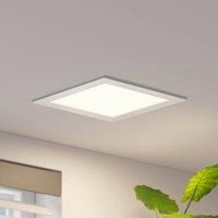 PRIOS Spotlight Recessed /'Helina/' dimmable (Modern) in Silver Made of Aluminium for e.g. Bathroom (1 Light Source,) from Spotlight, recessed Light, Ceiling Light, Wall Light