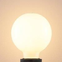 Arcchio LED bulb E27 8 W 2,700 K G95 globe, dimmable opal