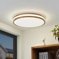 Lindby Emiva ceiling lamp with central light strip