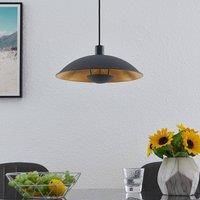 Ceiling Light /'Narisara/' dimmable (Modern) in Black Made of Metal for e.g. Living Room & Dining Room (1 Light Source, E27) from Lindby | Pendant Lighting, lamp, Hanging lamp, lamp, Ceiling lamp