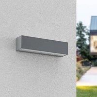 Arcchio Lengo LED wall lamp CCT 25 cm 2-bulb grey