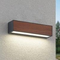 Arcchio Lengo LED wall lamp CCT 25 cm 1-bulb wood