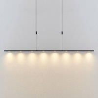 Lucande Stakato pendant light 8-bulb 180 cm long